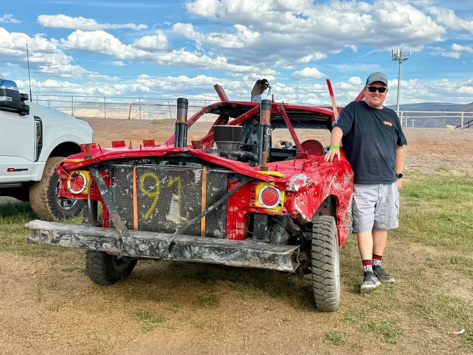 Aaron Haring's Demo Derby car #91
