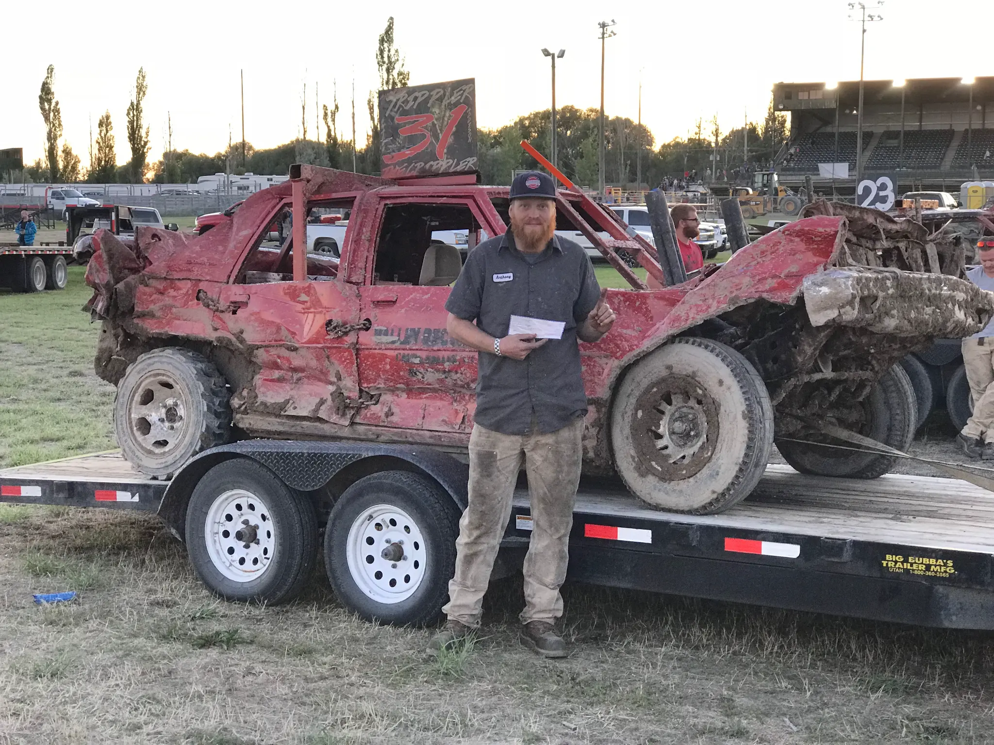 Anthony Trippler's Demo Derby car #31