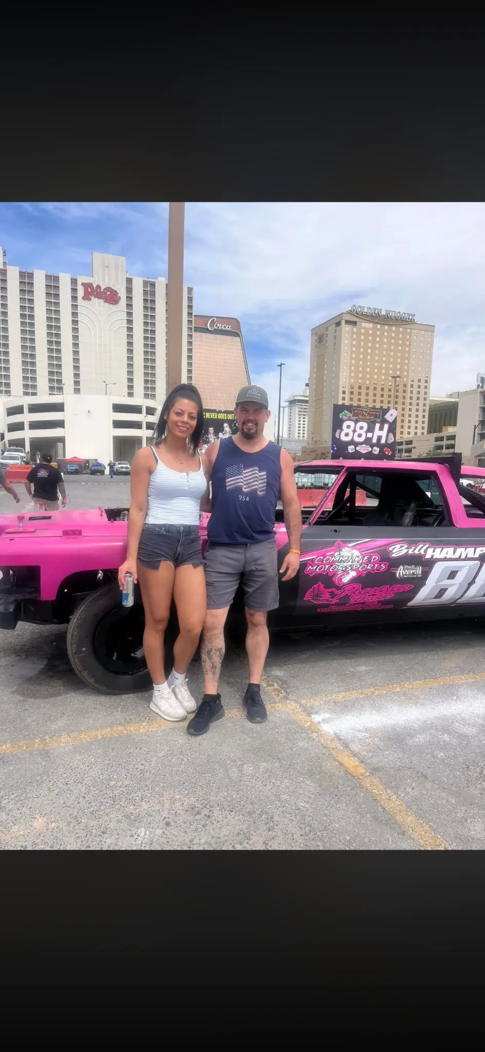 Bill Hampton's Demo Derby car #88