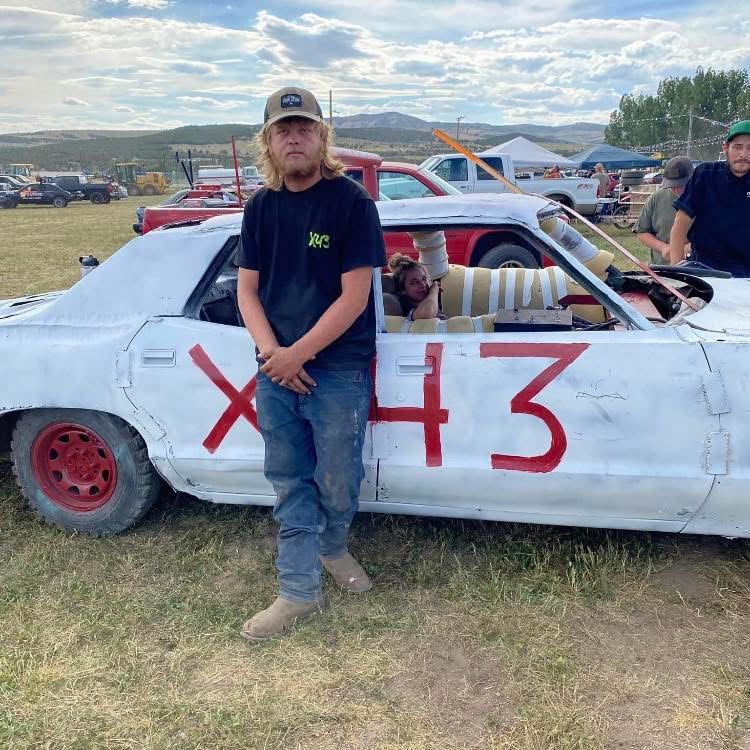 Cole Dingemanse's Demo Derby car #X43