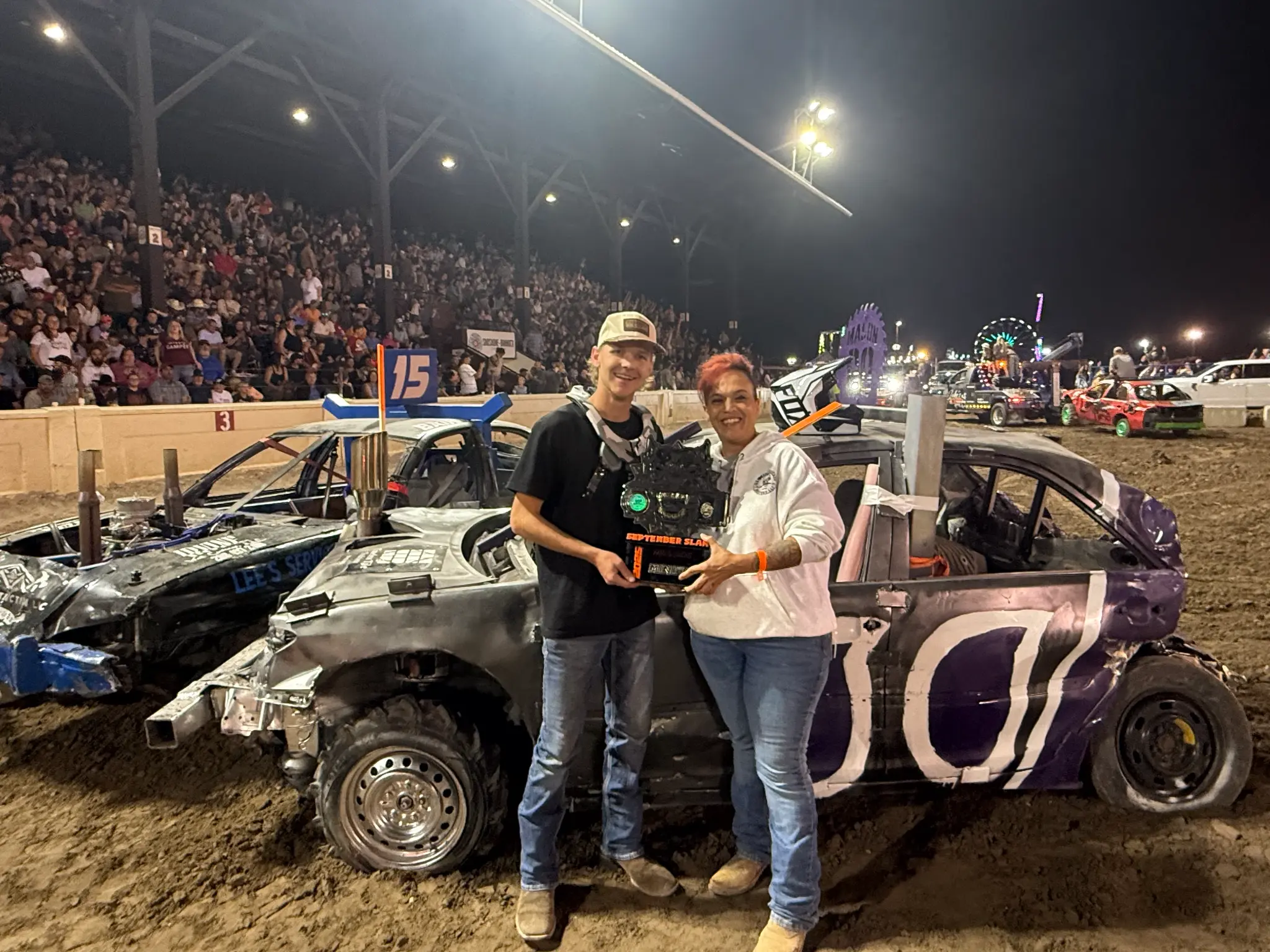 Jace Mason's Demo Derby car #00