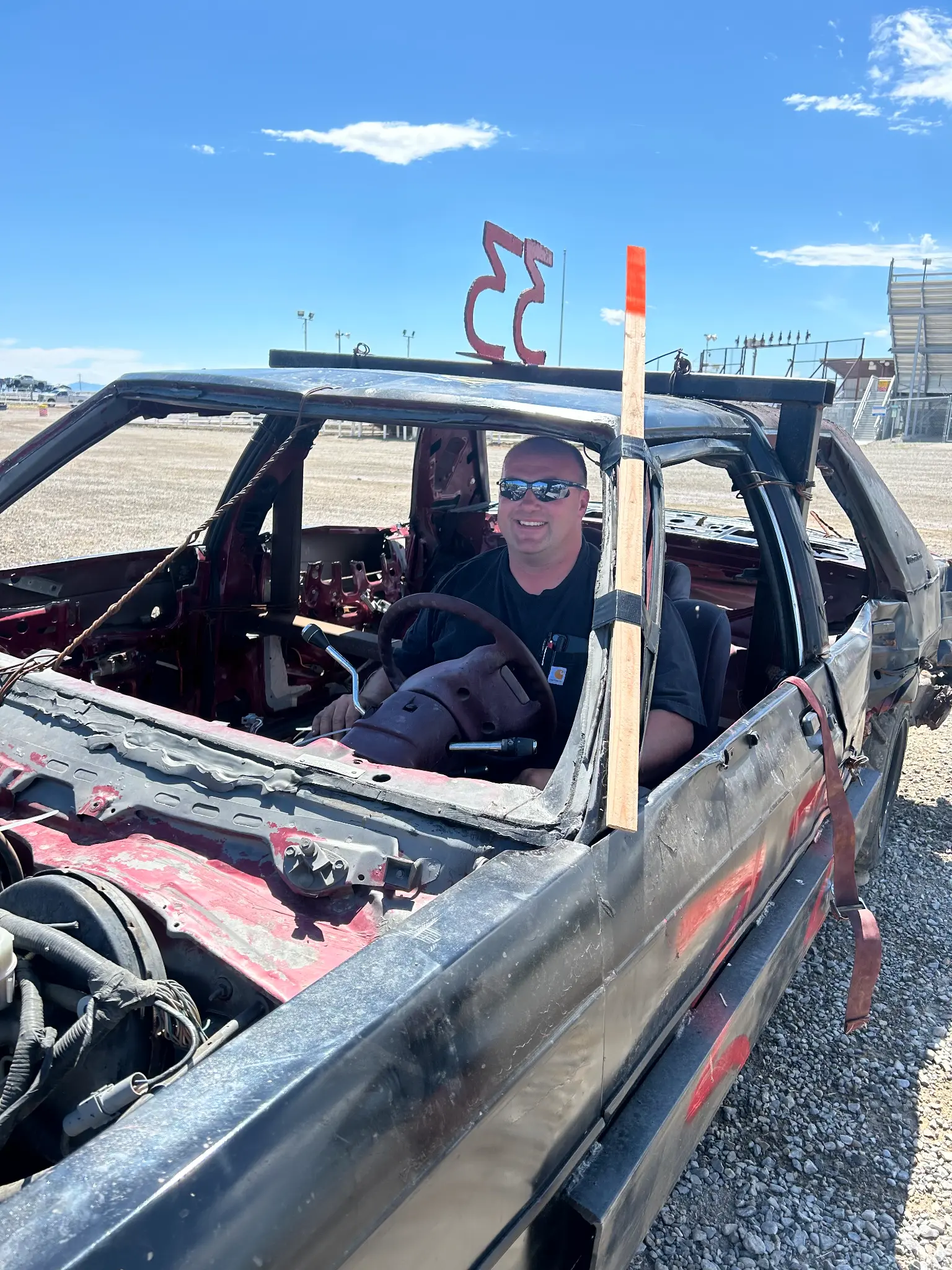 Lance Anderson's Demo Derby car #33